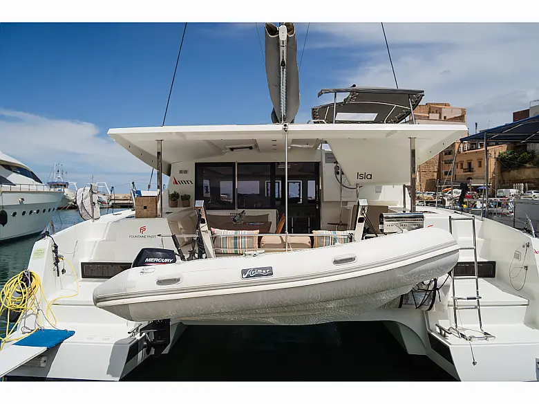 Fountaine Pajot Isla 40  (Wm-Ac in dinette-Gen-Sol.Pan)